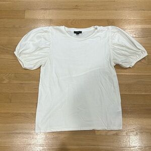 Jcrew puff sleeve t-shirt